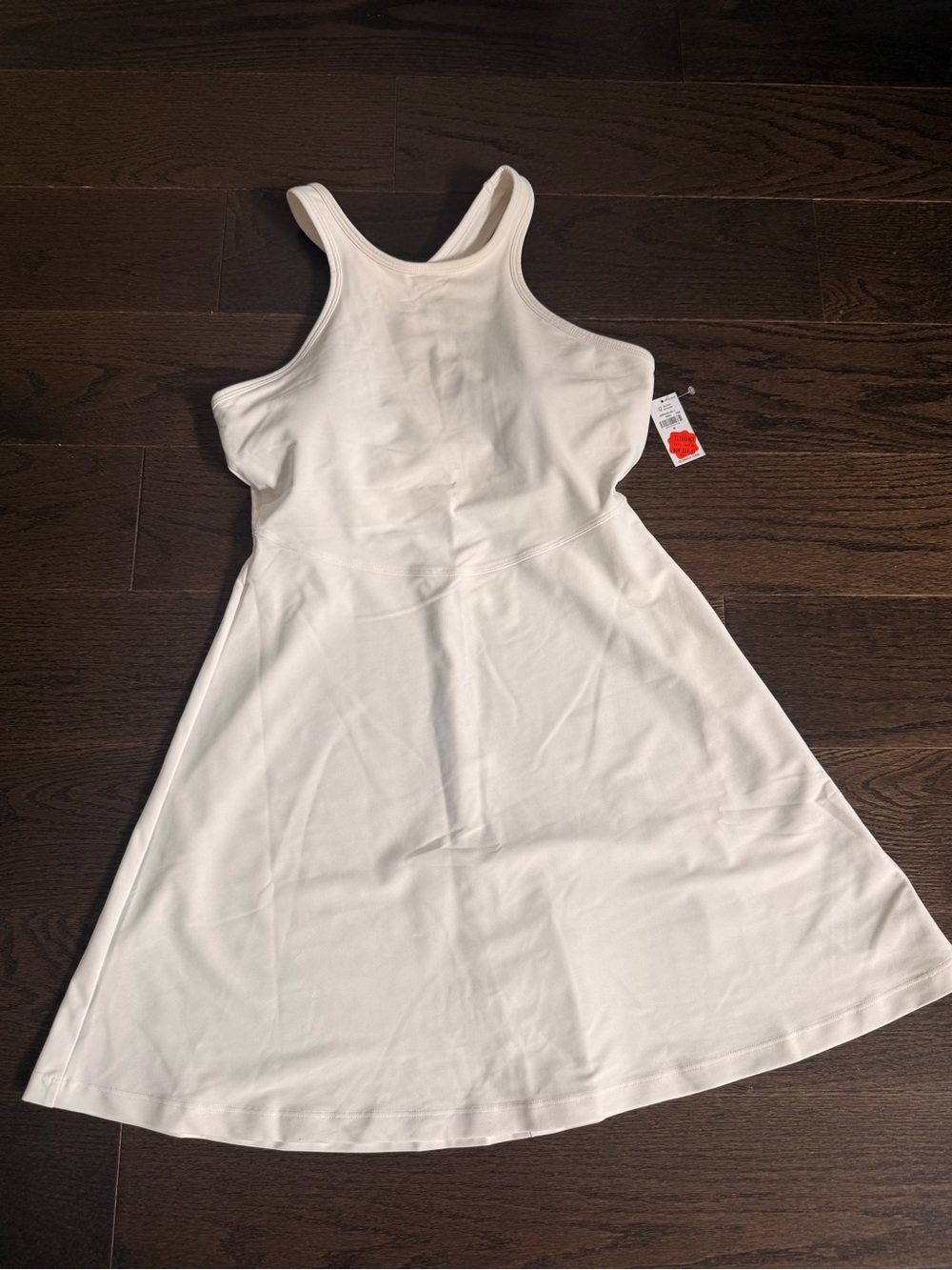 Old Navy White Racerback A-Line Dress